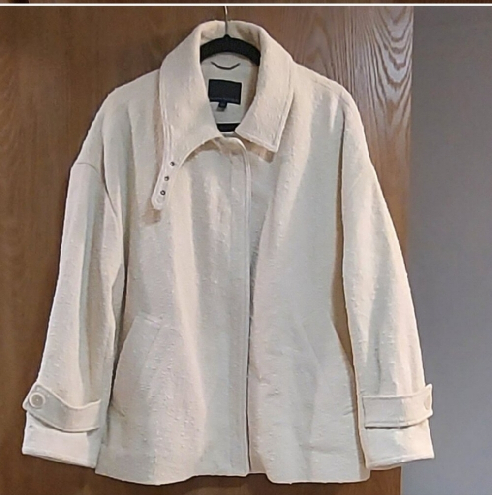 Banana Republic Oversized Balmacaan Jacket Size Large